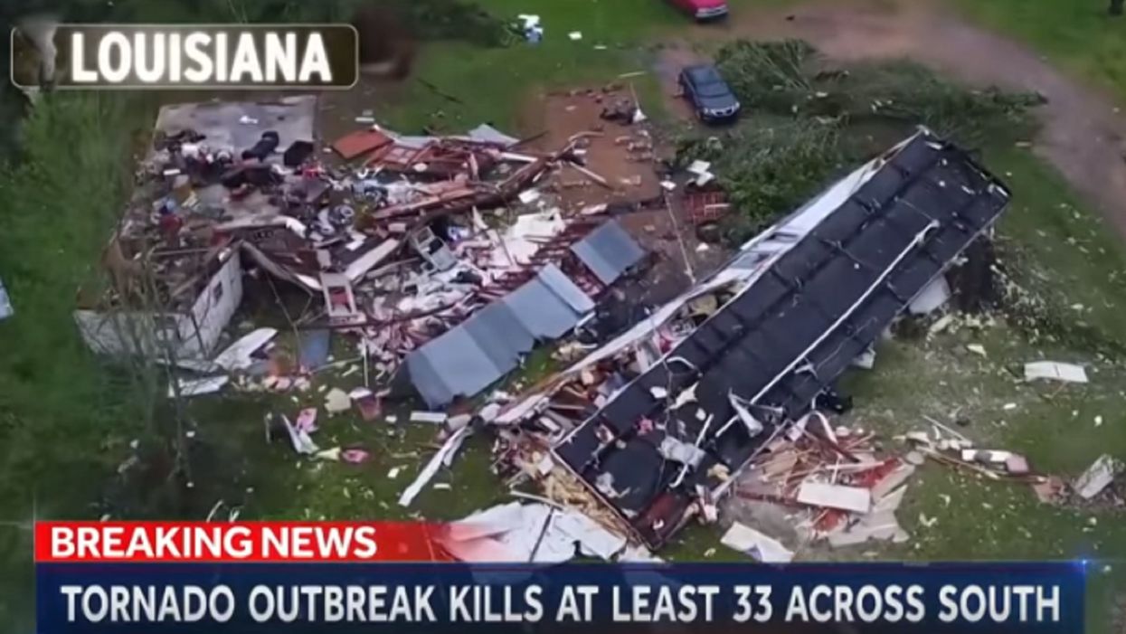 At least 33 dead after dozens of tornadoes ravage southern states