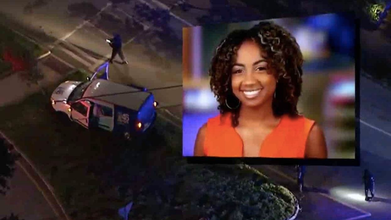 Pregnant woman who steals TV news van has no idea reporter — who's also pregnant — is in back. Then the terrifying chase is on.