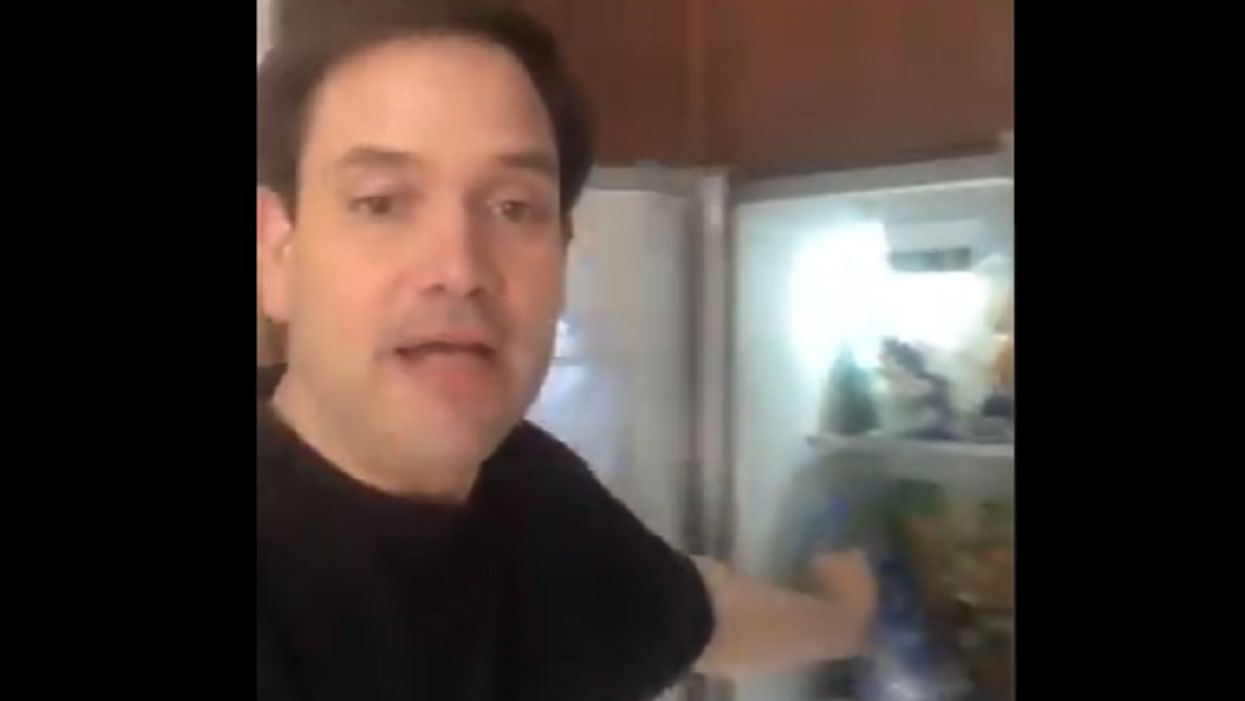 Marco Rubio mocks Nancy Pelosi by showcasing his own ice cream stash — and makes her an offer