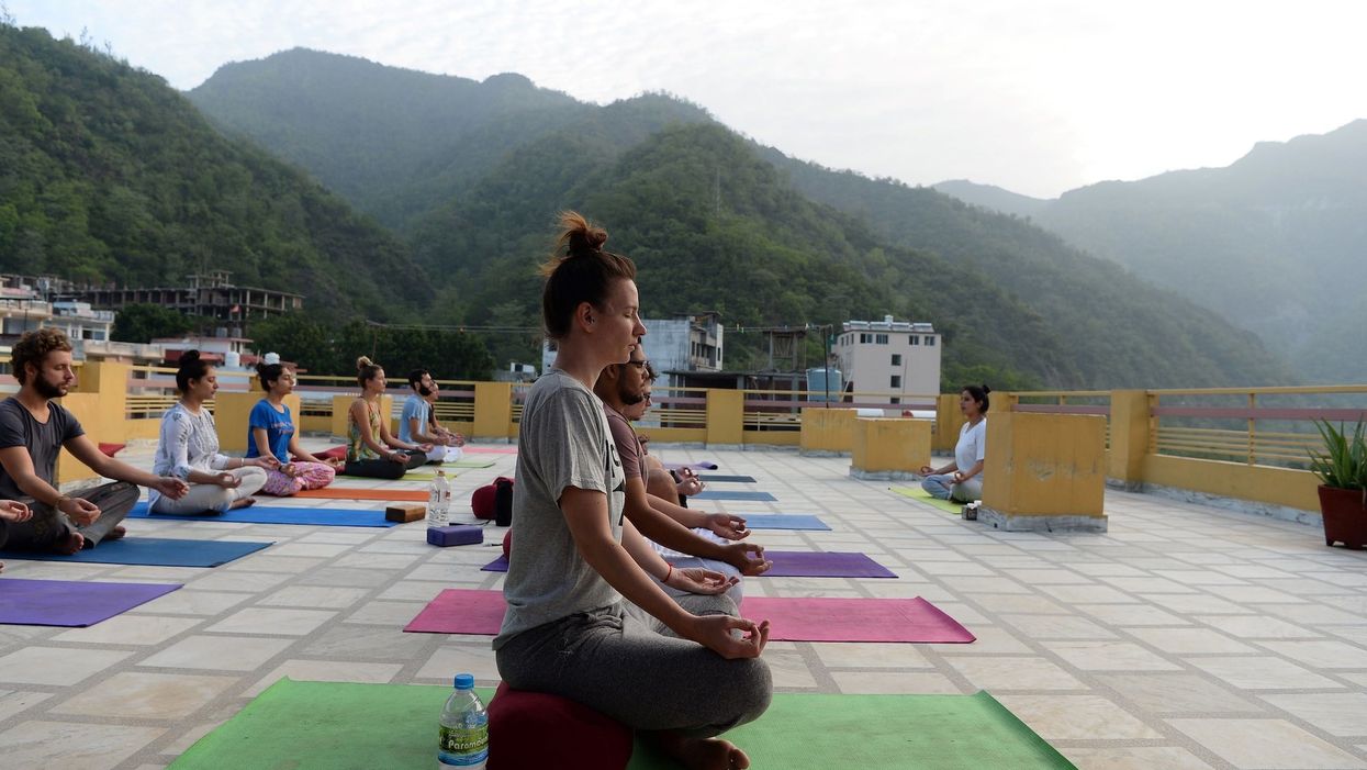 Tourists get stuck in India when coronavirus lockdown hits. So they decide to hide from the disease in a cave.