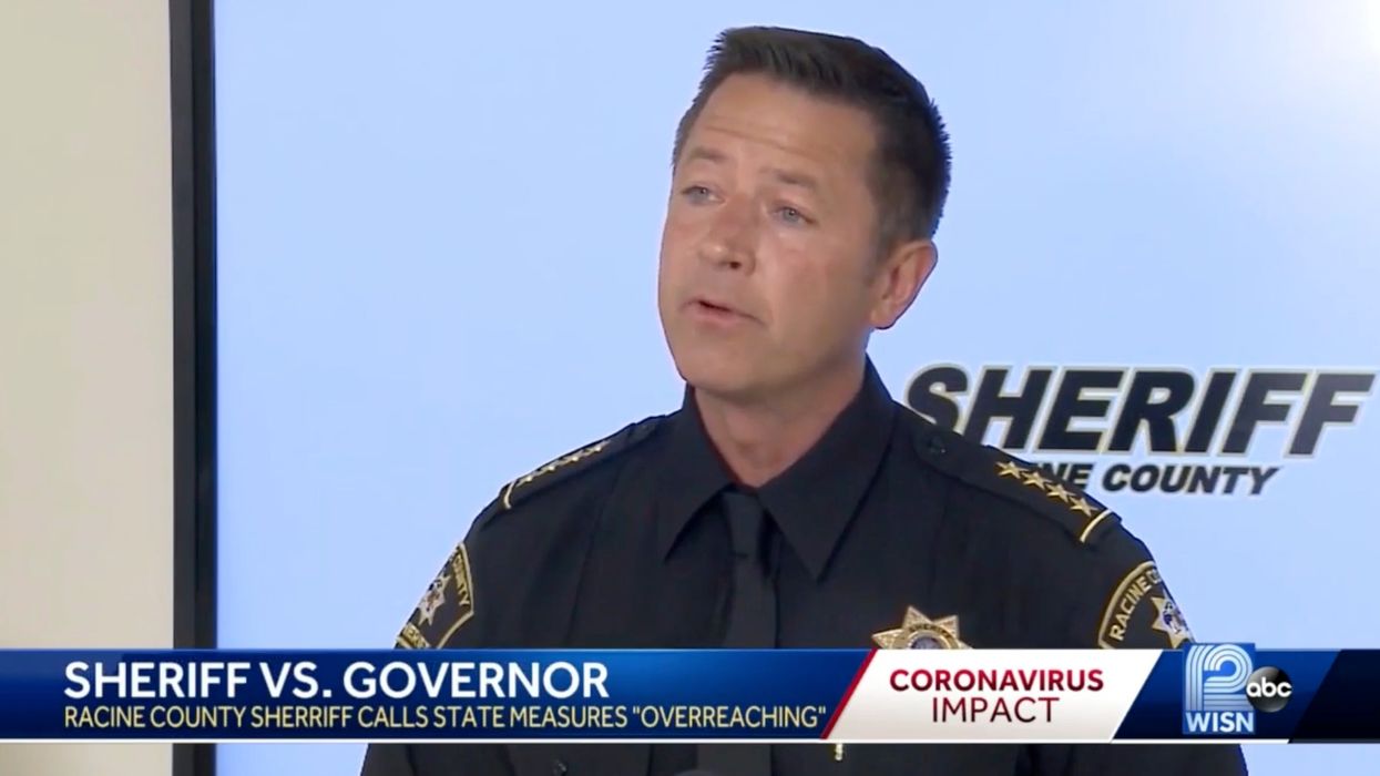 Wisconsin sheriff refuses to enforce Democratic governor's stay-at-home order, cites Constitution
