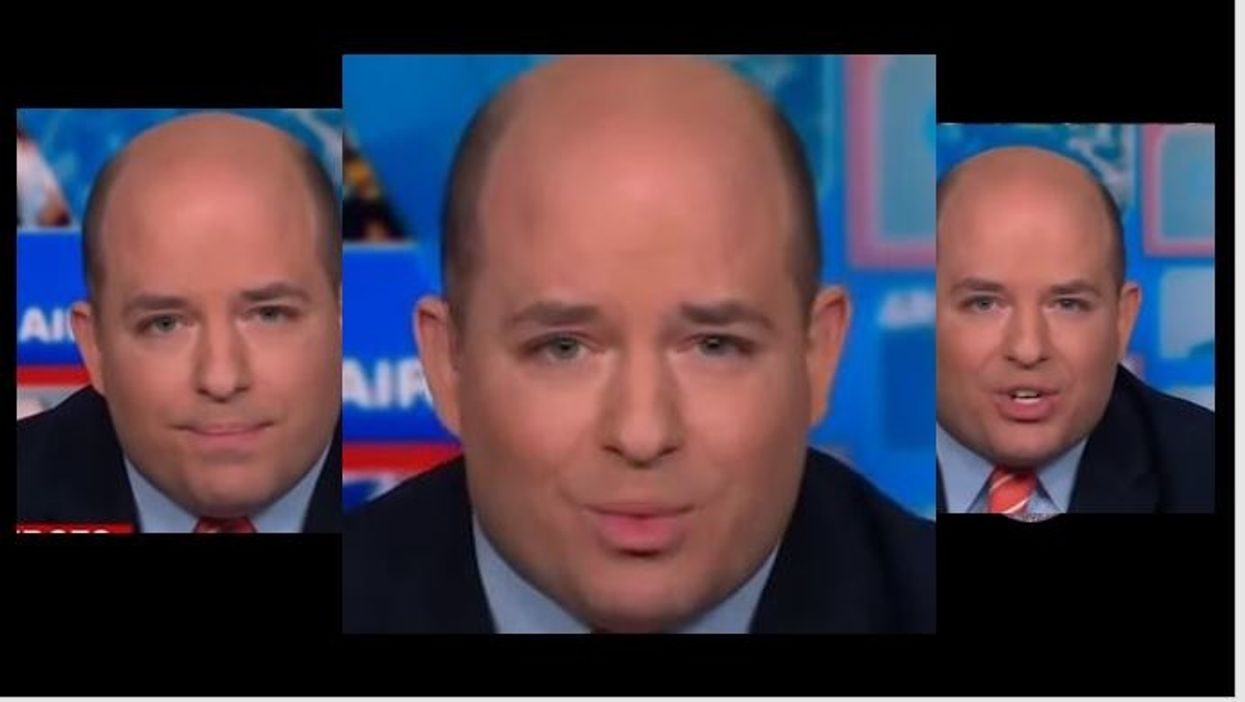 CNN's Brian Stelter cries about his own fake news