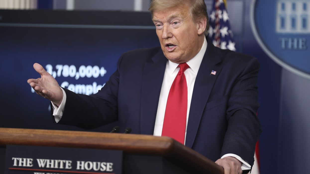 President Trump tweets that he will suspend all immigration