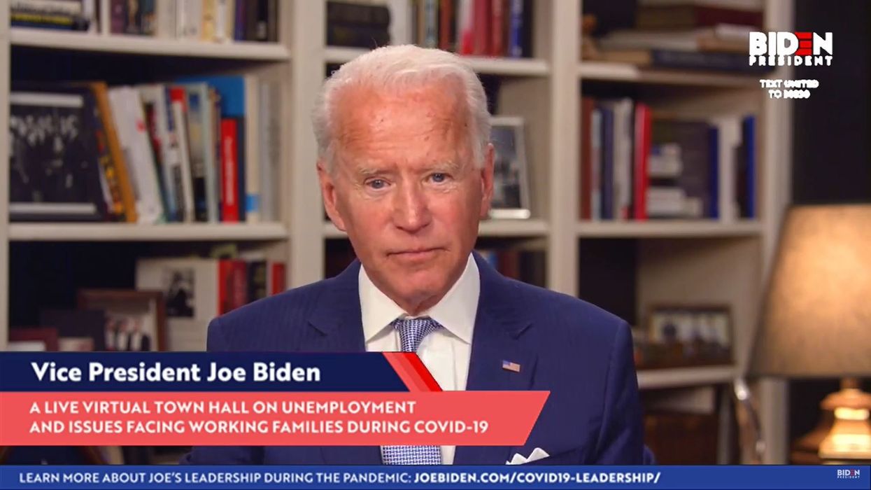 Joe Biden is struggling to get people to pay attention to him instead of Trump on coronavirus