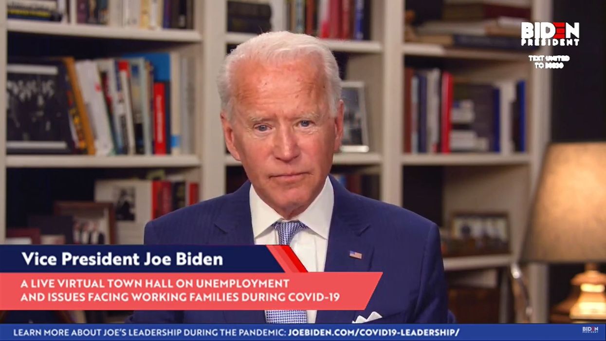 Joe Biden is struggling to get people to pay attention to him instead of Trump on coronavirus