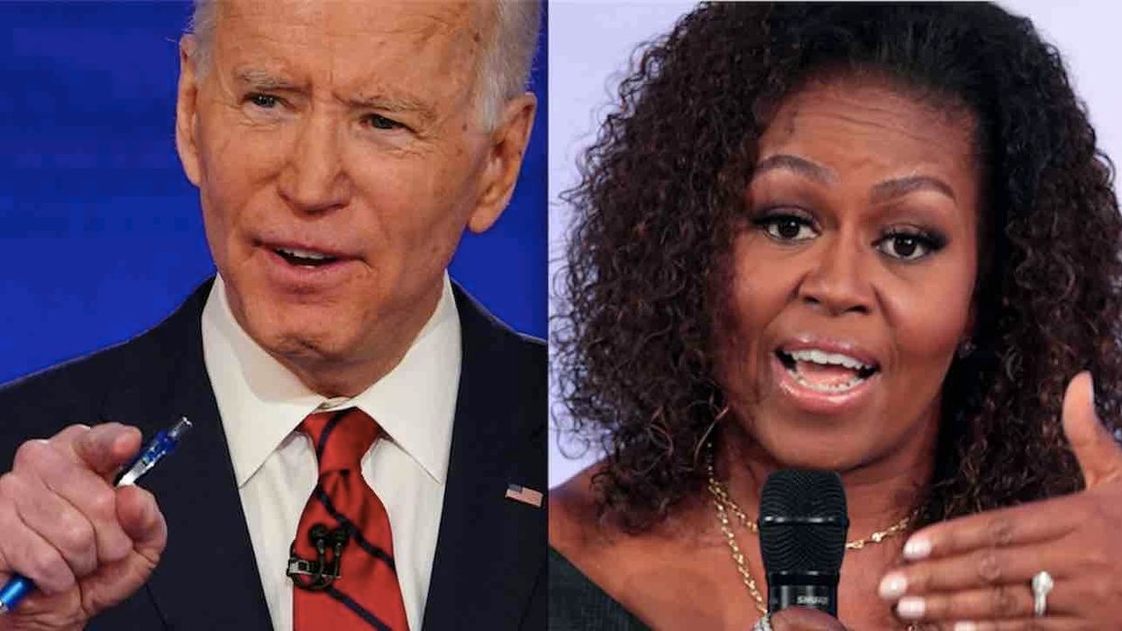 Joe Biden: I would pick Michelle Obama as my vice presidential running mate 'in a heartbeat'