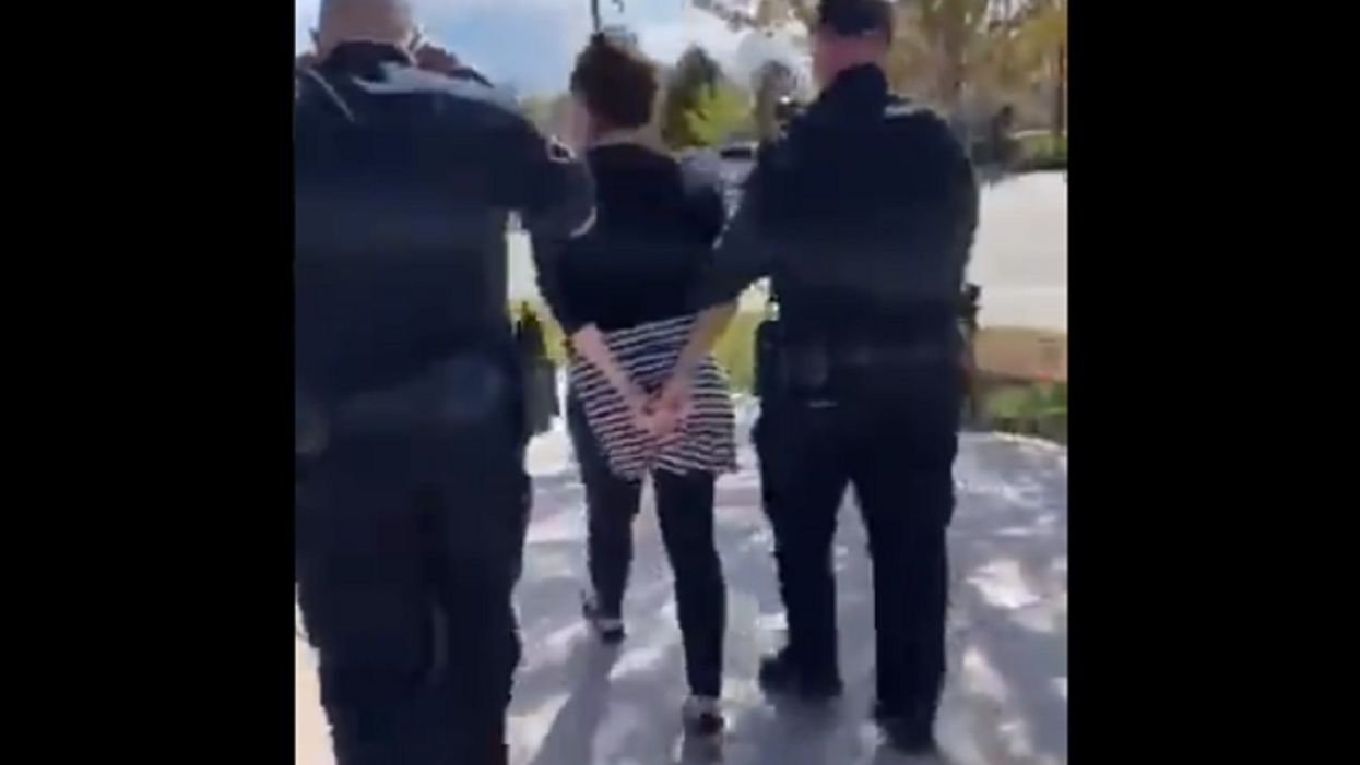 Arrest of Idaho mother at closed playground with her children sparks protest