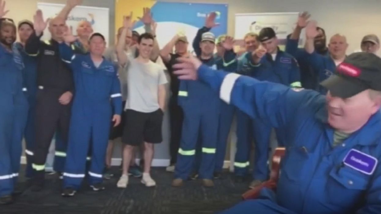 Factory workers lived at their plant for 28 days straight to make PPE materials in coronavirus fight