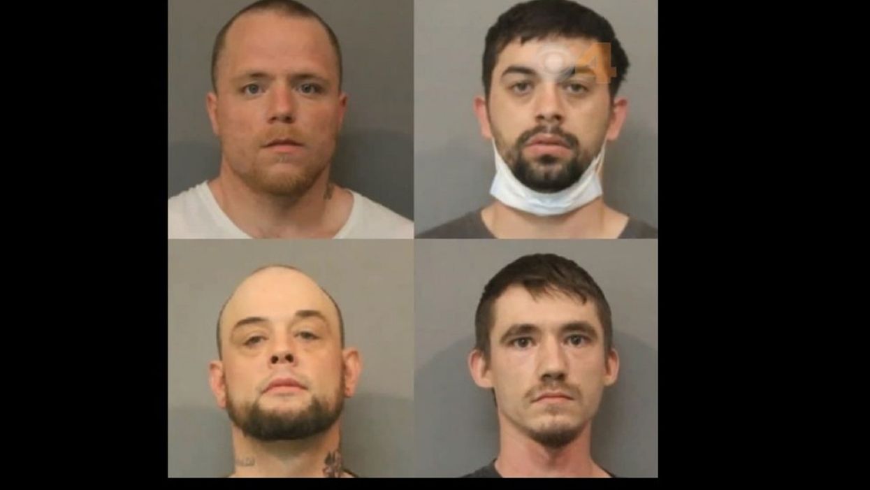 4 men held woman captive in her home to steal her stimulus money, police say