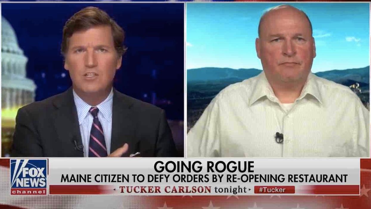 'We've had enough of it': Maine restaurant owner declares he's reopening a month early, defying Democratic governor's shutdown order