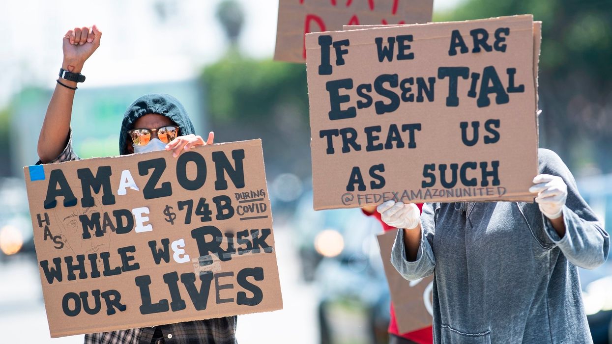 Amazon VP quits, calls company 'chickens**t' for firing workers who protested warehouse conditions