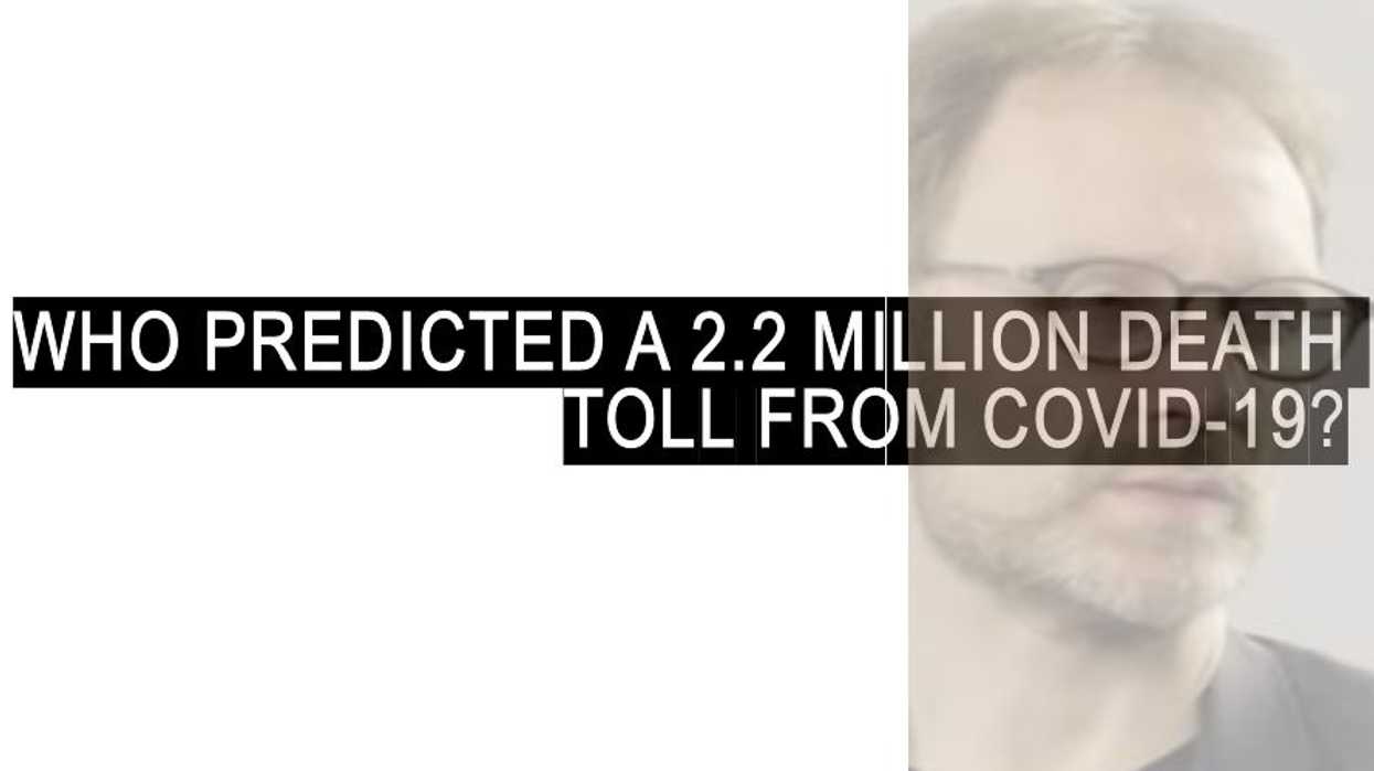 The man behind the '2.2 million Americans could die' COVID-19 model is wrong