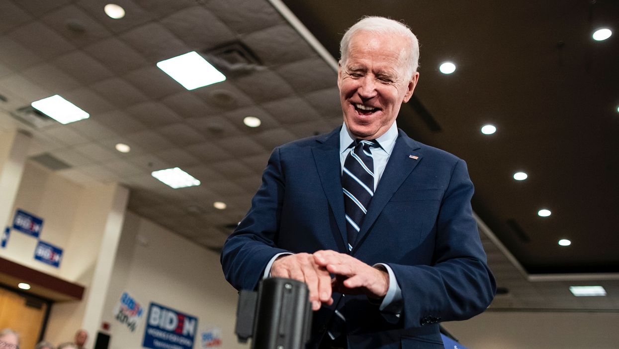 Chuckling Biden claims young voters 'not getting all their news from the internet' to brush aside 'Dementia Joe,' 'Creepy Joe' memes