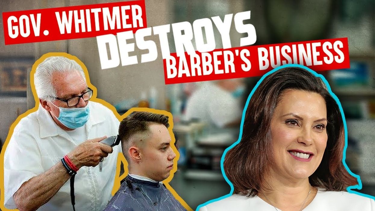 CHECKMATE: Michigan barber defies 'vindictive' Gov. Whitmer’s shutdown — AGAIN