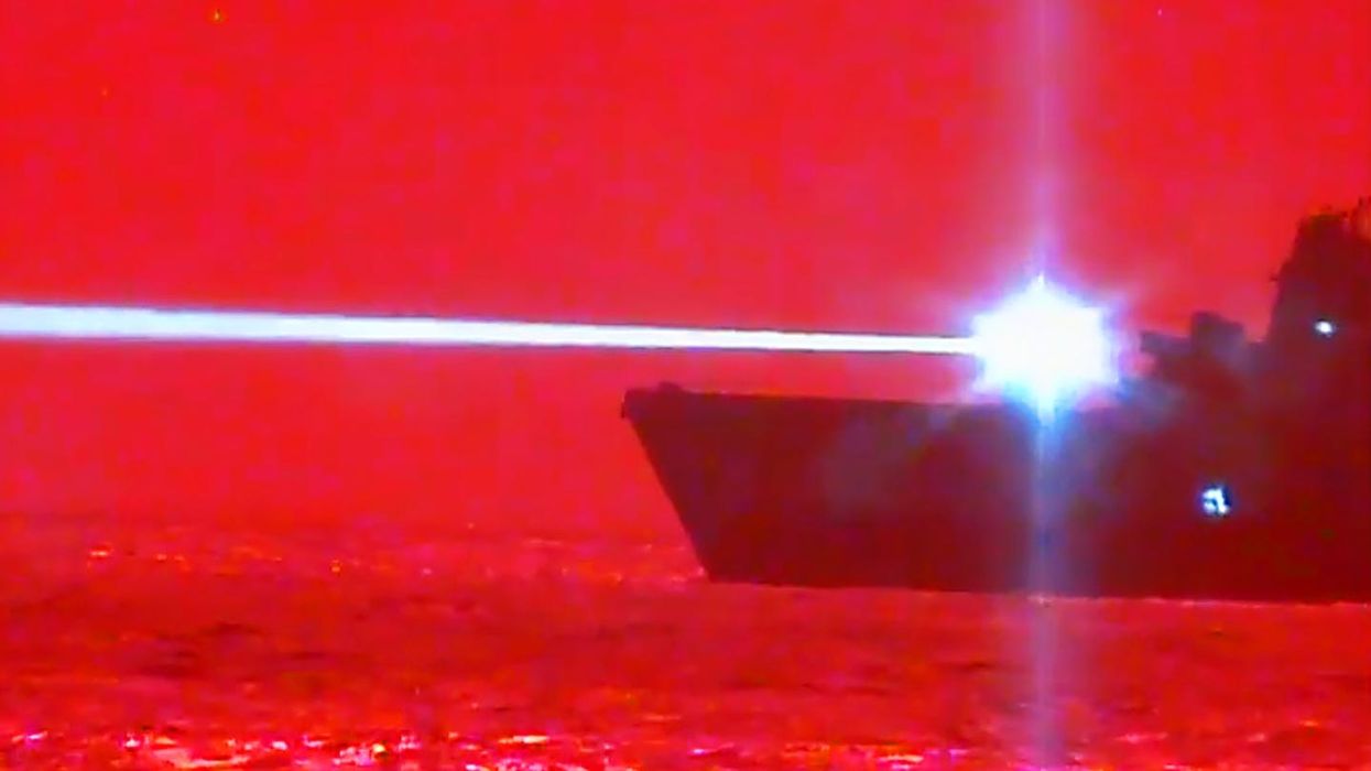 WATCH: US Navy warship successfully destroys aircraft mid-flight with high-energy laser weapon