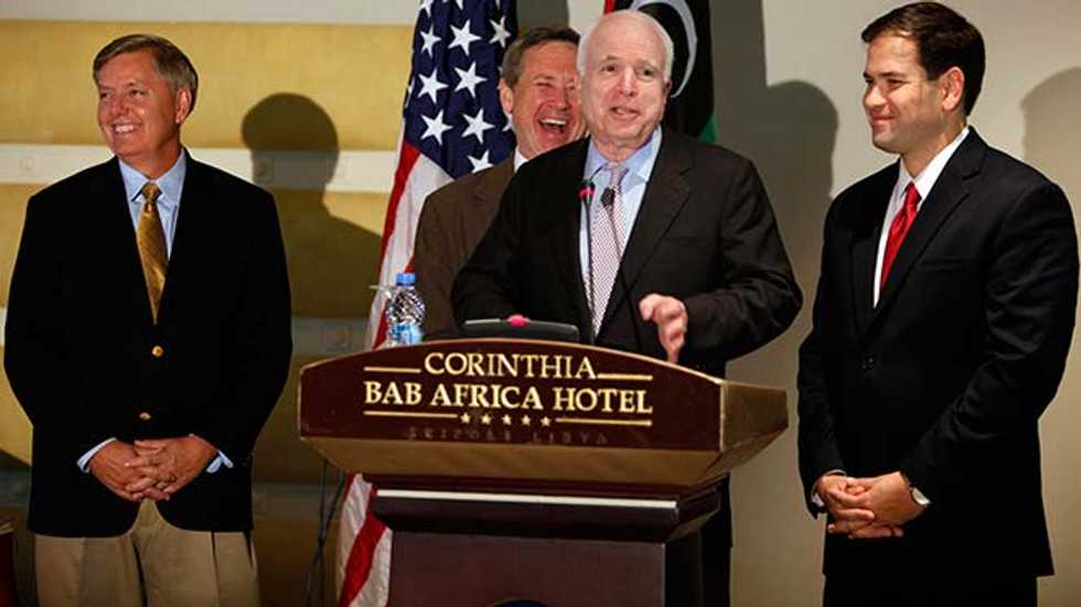 The Graham/McCain/Rubio foreign policy exposed