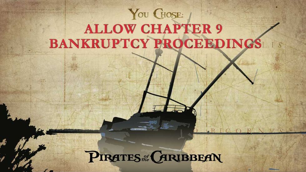 Pirates of the Caribbean: Puerto Rico Chapter 9 bankruptcy
