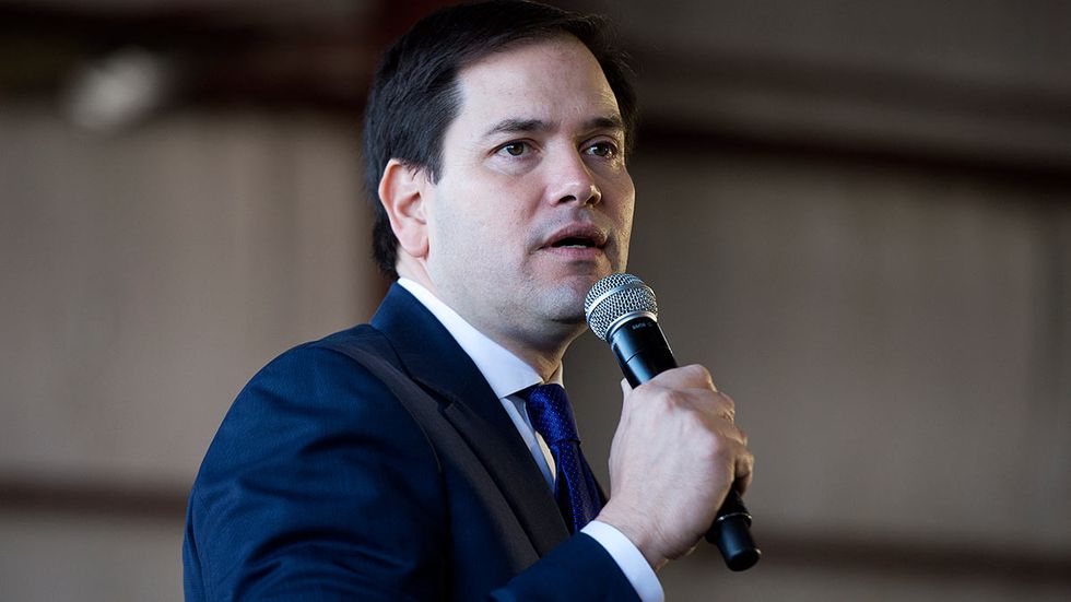 Why did Rubio push gang of eight if he was aware of security risks?