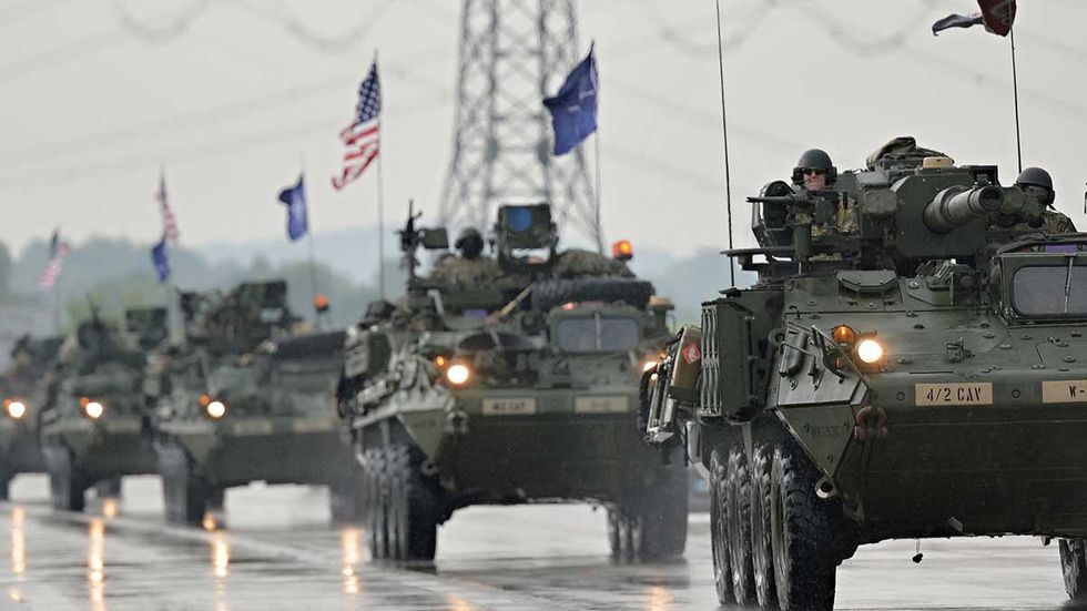 U.S. military fighting on behalf of Iran in Fallujah