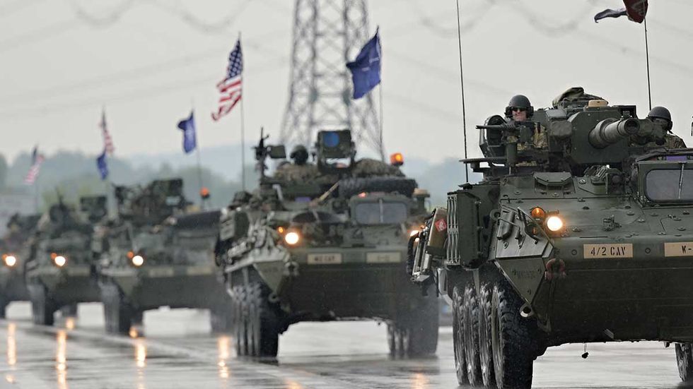 U.S. military fighting on behalf of Iran in Fallujah