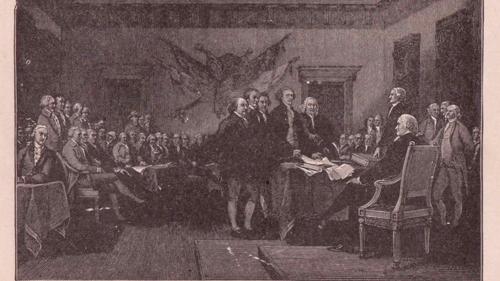 A 4th of July greeting from Alexander Hamilton & Thomas Jefferson
