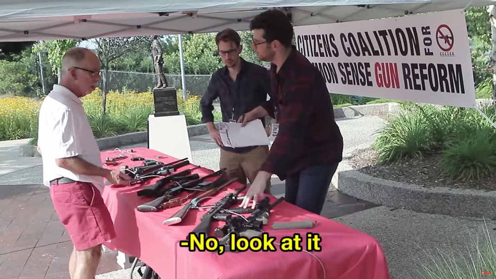 These gun-grabbing liberals are so ignorant it hurts!