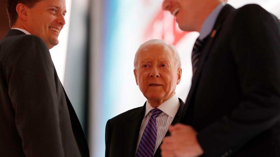 What a joke: Orrin Hatch running on ‘saving the courts’
