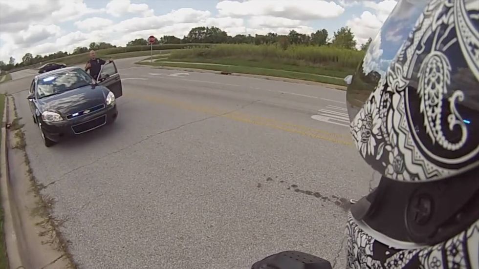 Will this police encounter with an armed black man get mainstream media attention?