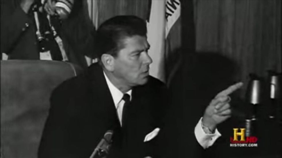 How Reagan dealt with sniveling left-wing punks disrupting order in Berkeley