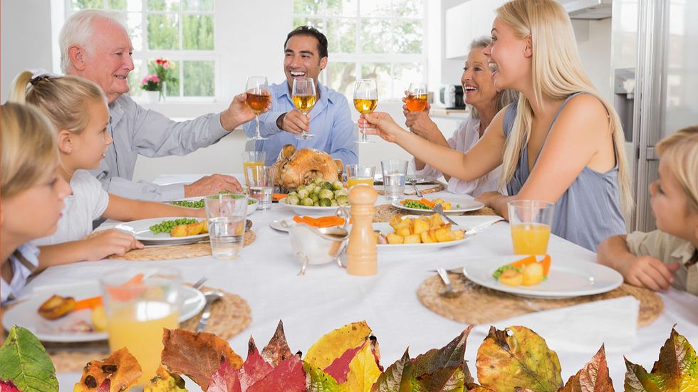 Rule #1 this Thanksgiving: Don't be a raging douchecanoe!