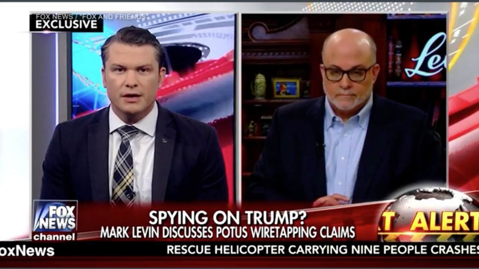 Mark Levin lays out 'overwhelming' case on Obama admin’s spying