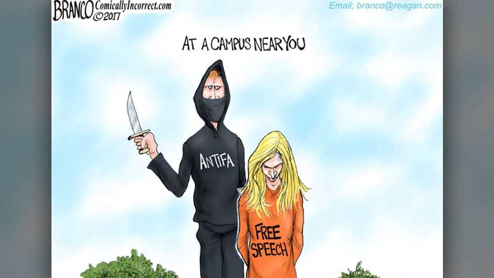 Conservatoons: Liberal tyranny on campus
