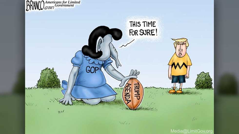 Conservatoons: Charlie Brown GOP