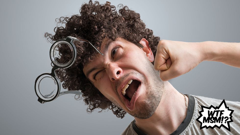 WTF MSM!? You can't punch reporters