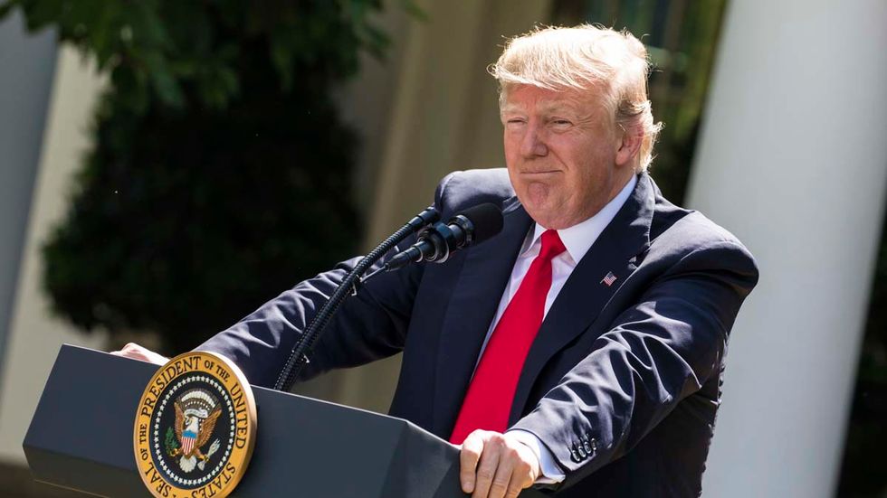 Trump stood up to pressure on Paris accord