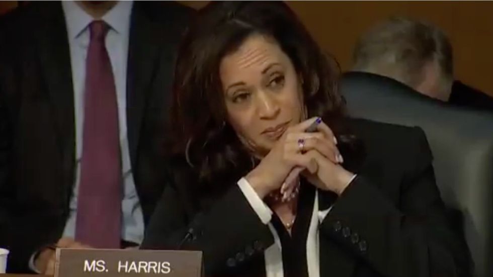 Kamala ‘Kook’ Harris gets scolded for interrupting Trump official