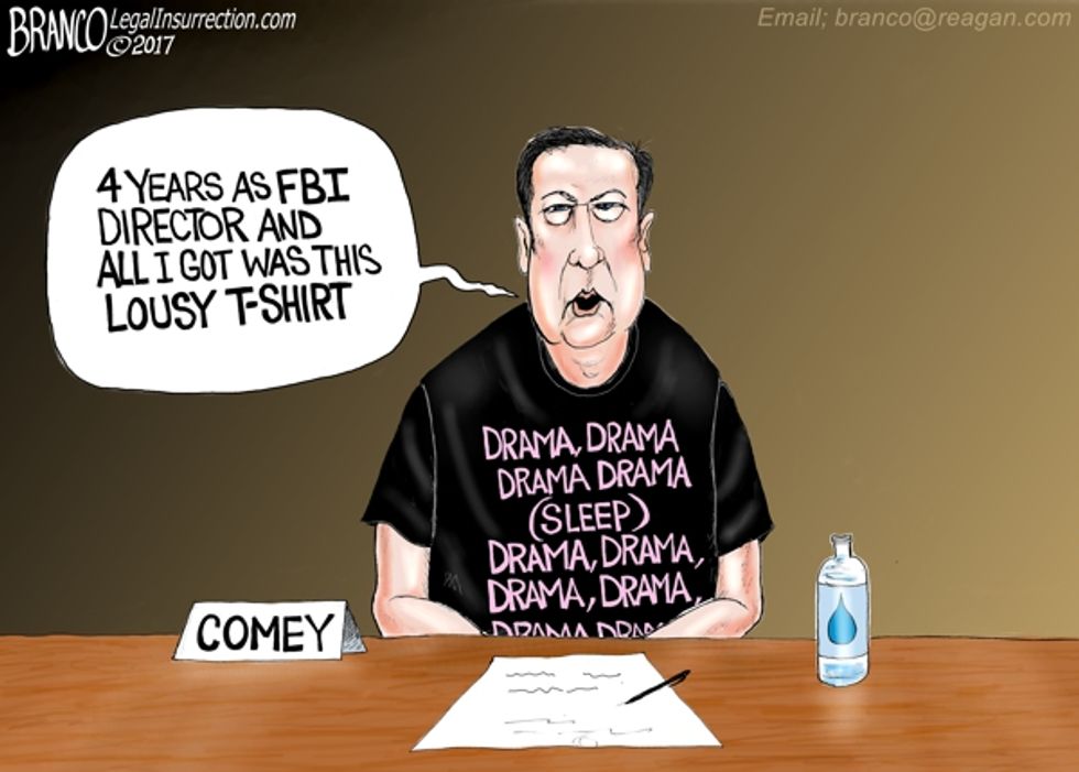 Conservatoons: Drama king Comey