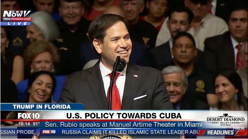 Rubio: Obama reached out to Cuban regime; Trump to the people