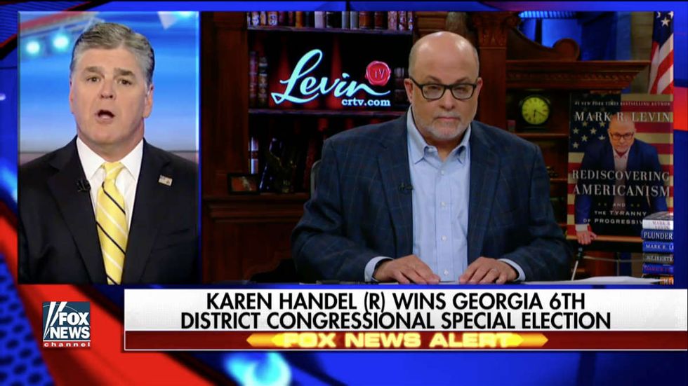 Levin on Hannity: Mueller can't prosecute Trump, according to DOJ