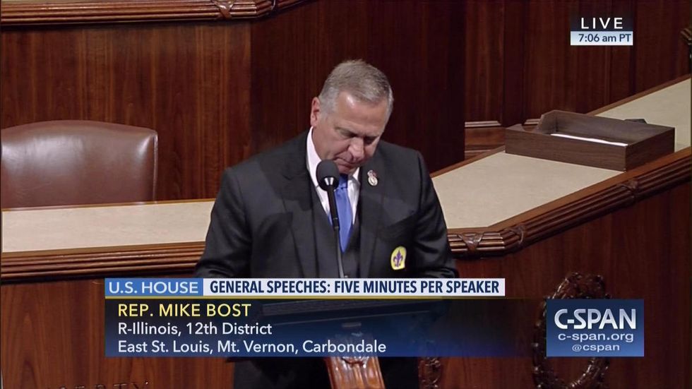 GOP Congressmen honor Steve Scalise with fleur-de-lis