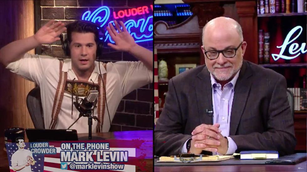 Levin on ‘Louder with Crowder’: It’s 97.9% Obamacare