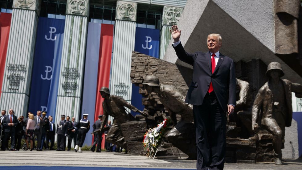 Trump in Poland: West united by 'culture, faith, and tradition'