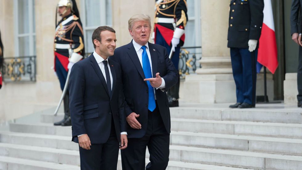 Trump in Paris: Affirming France ties after ditching climate deal