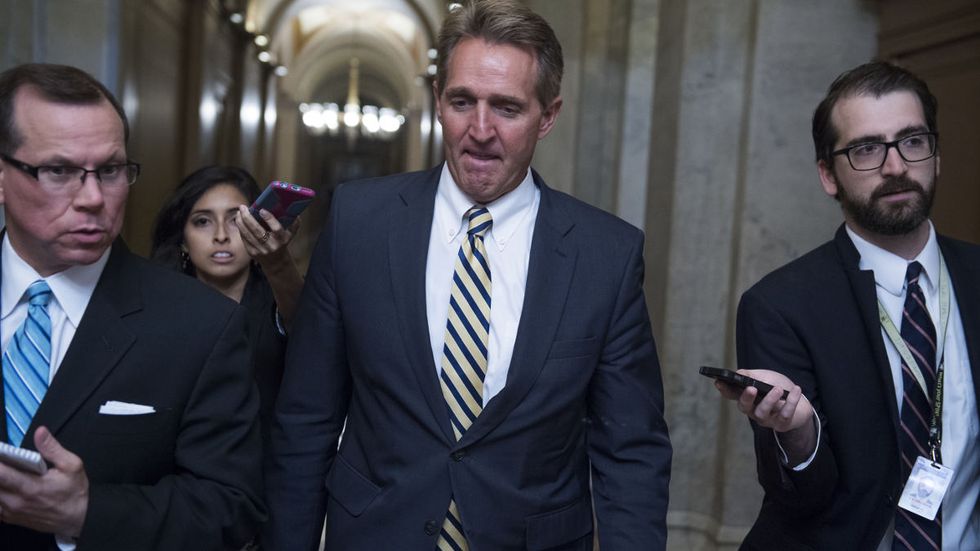 RINO Jeff Flake’s tanking numbers offer priceless lesson for GOP