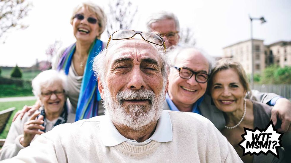 WTF MSM!? 'Grandmas and grandpas'