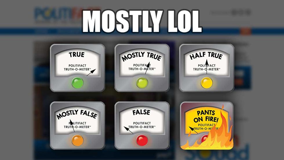 Once again, PolitiFact is just PolitOpinion