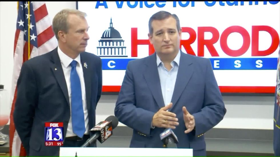 Ted Cruz supports Chris Herrod for Jason Chaffetz's former seat