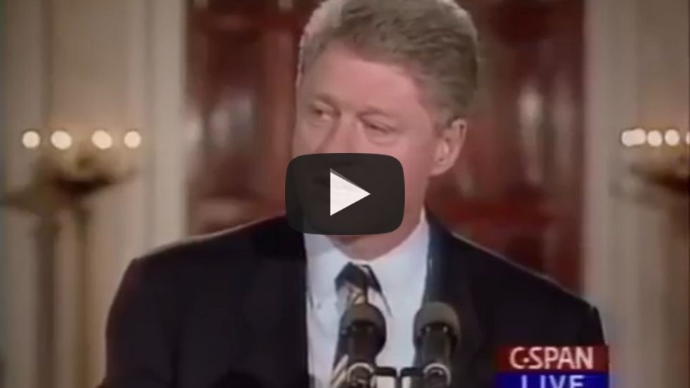 WATCH: 90s Donald Trump vs. 90s Bill Clinton on North Korea