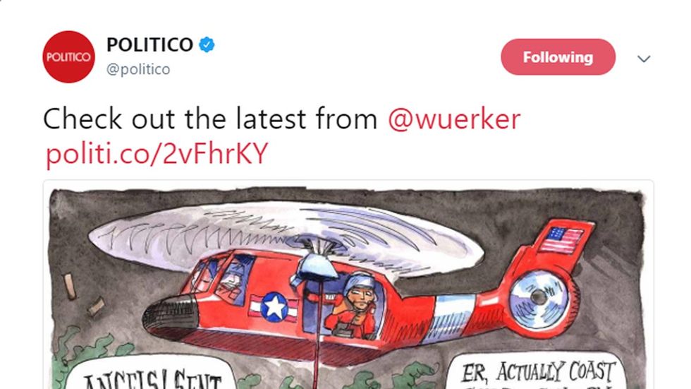 New low: Politico's reprehensible smear of Texans during disaster