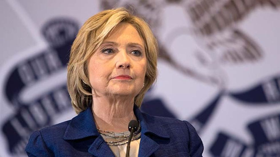 Soulless ghoul Hillary Clinton politicizes Las Vegas dead